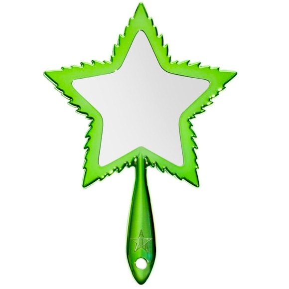 Jeffree Star Green Leaf Hand Mirror – Blood Money Mystery Box Exclusive - Picture 2 of 6